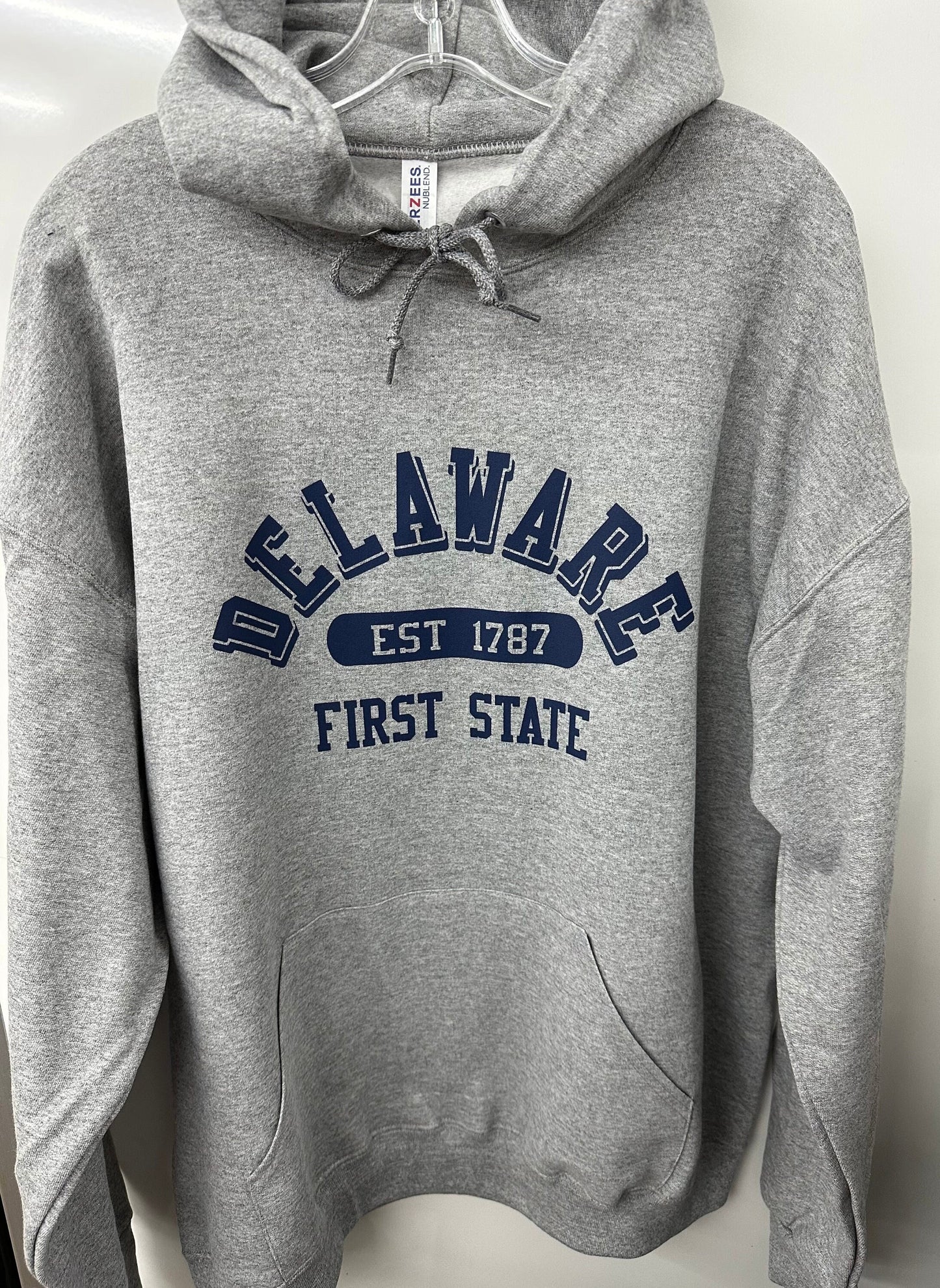 State of Delaware Hoodie/First State Sweatshirt