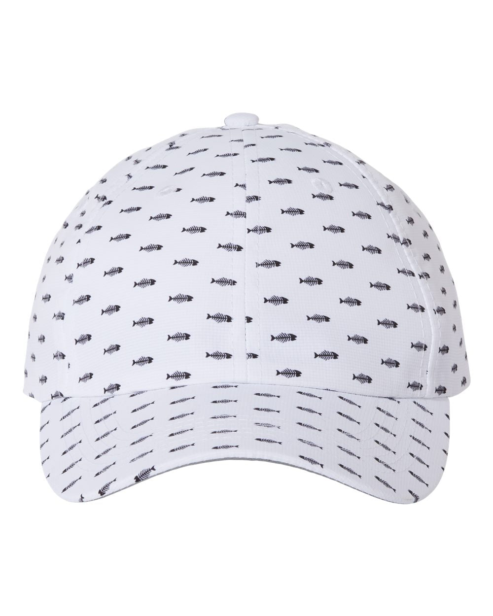 Just Fish Leather Patch Hat – Fishing Dad Hat, Coastal Fishing Cap, Minimalist Fisherman Hat, Outdoor Lifestyle Hat