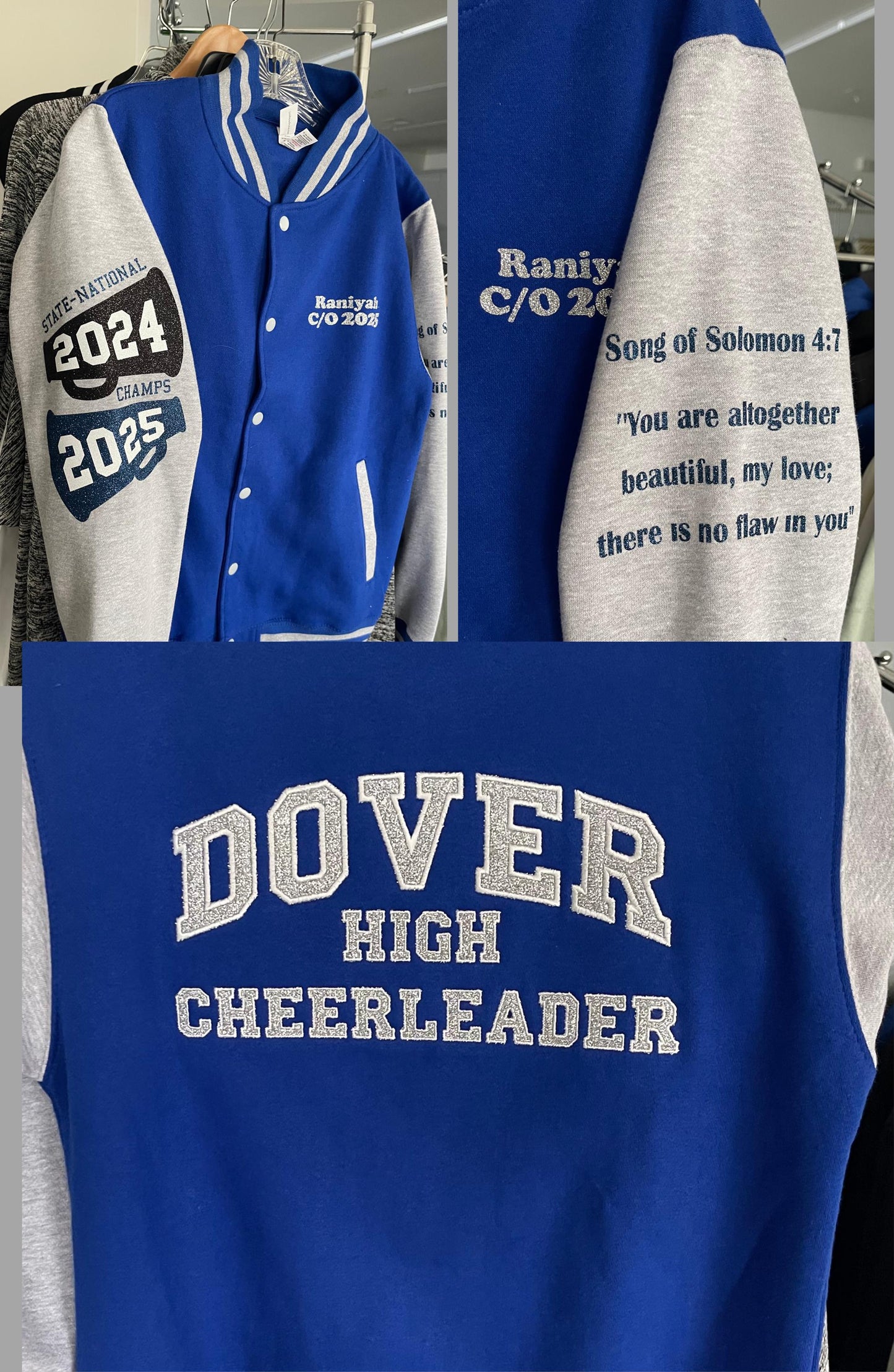 Custom Letterman/Varsity Jacket for Youth and Adult. Personalized Team Name for all Sports Team