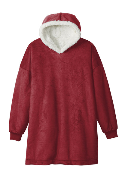 Ultra Plush Sherpa Blanket  Poncho– Soft Cozy Wearable Blanket
