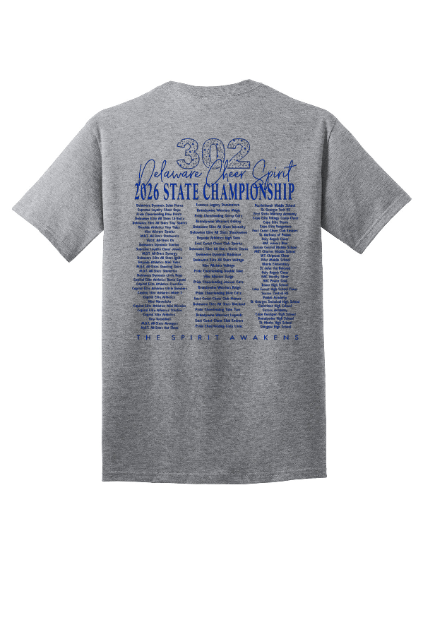2026 Delaware State Cheer Championships Apparel – Pre-Order for All Teams