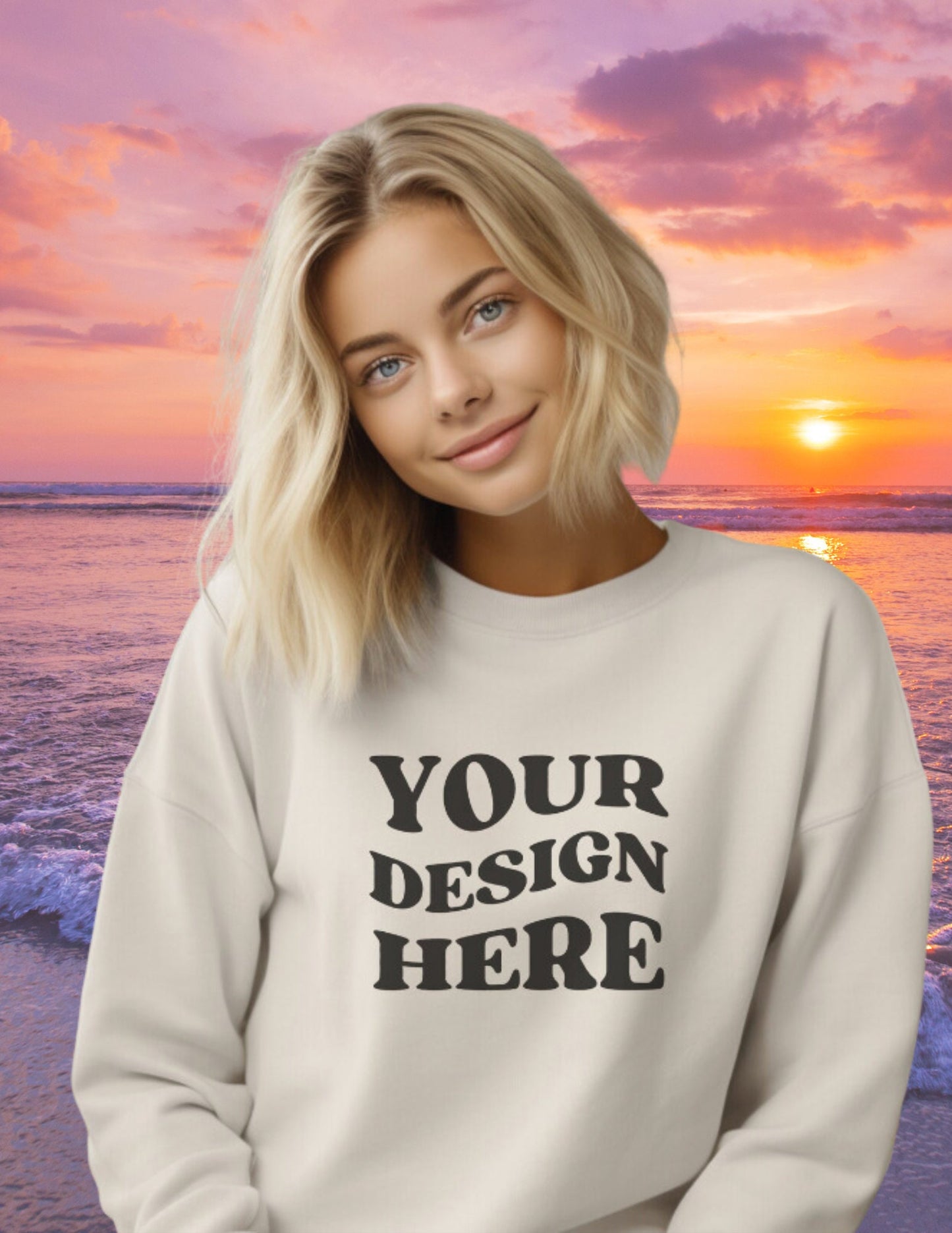 Custom Crew Neck Sweatshirt