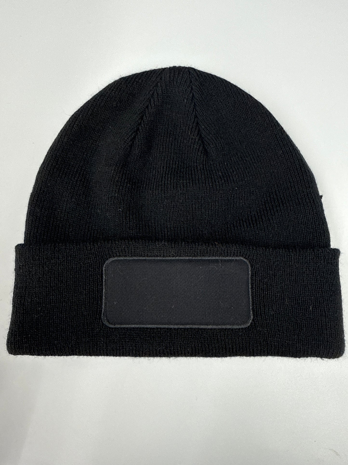 Black Beanie w Patch