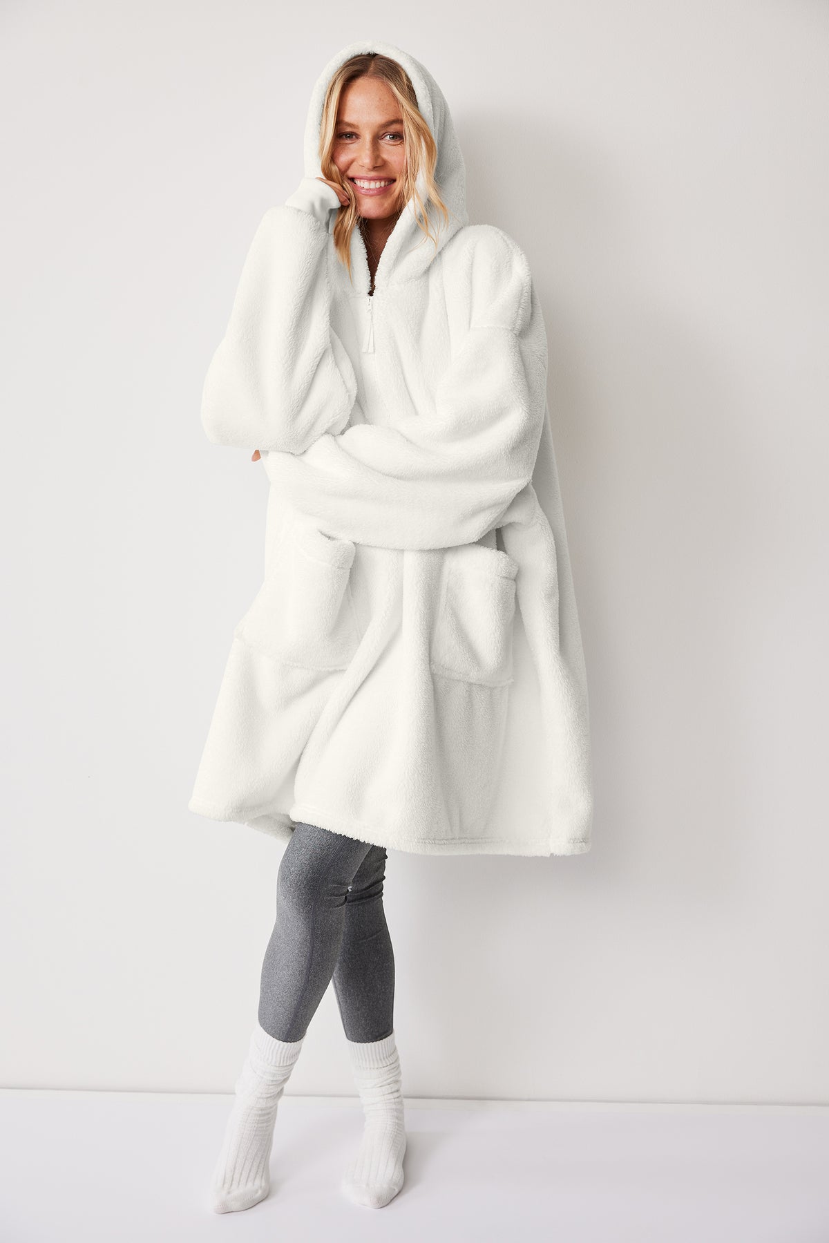 Luxury Plush Poncho- Super Soft Oversized