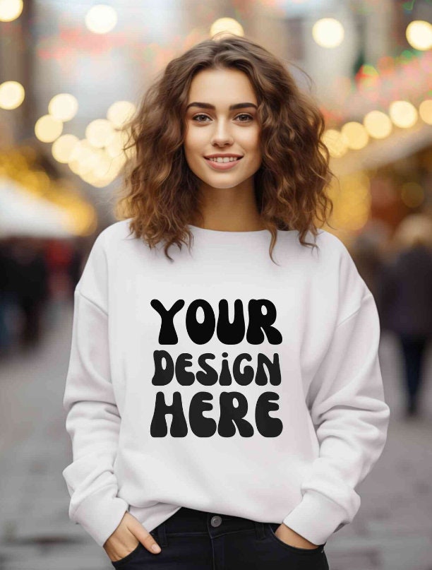Custom Crew Neck Sweatshirt