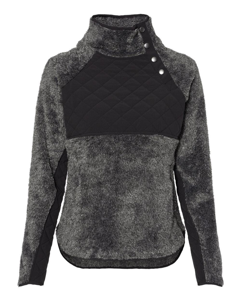 Sherpa Cheer Embroidered Button Fleece