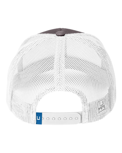 HUK Leather Patch Trucker Hat | Performance Fishing Snapback