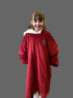 Ultra Plush Sherpa Blanket  Poncho– Soft Cozy Wearable Blanket