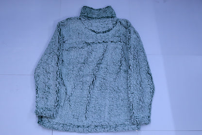 Cheer Embroidered Sherpa Quarter Zip