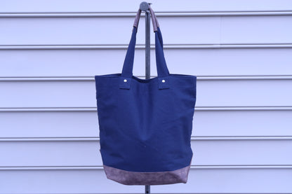 Suede Tote Bag