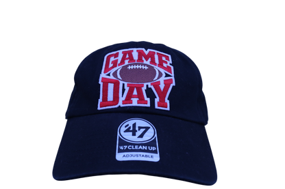 Game Day Embroidered Hat – Classic Football/Basketball/Baseball/Softball Mom Cap