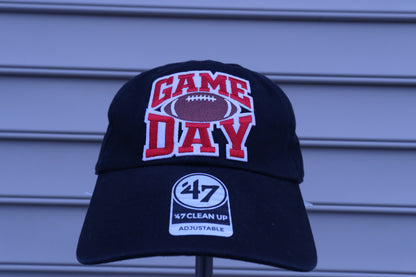 Game Day Embroidered Hat – Classic Football/Basketball/Baseball/Softball Mom Cap
