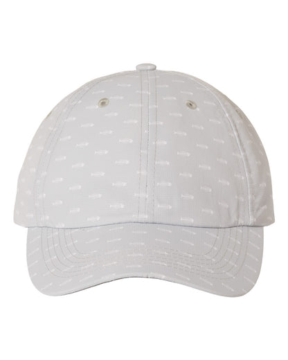 Just Fish Leather Patch Hat – Fishing Dad Hat, Coastal Fishing Cap, Minimalist Fisherman Hat, Outdoor Lifestyle Hat