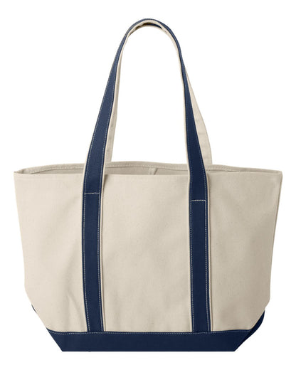 Canvas Tote bag in two sizes Embroidered Personalization
