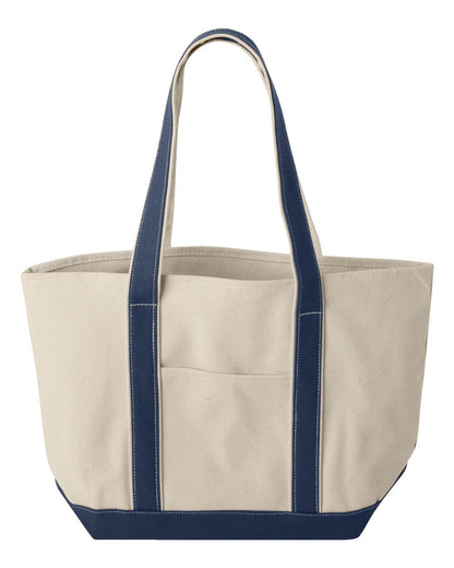 Canvas Tote bag in two sizes Embroidered Personalization