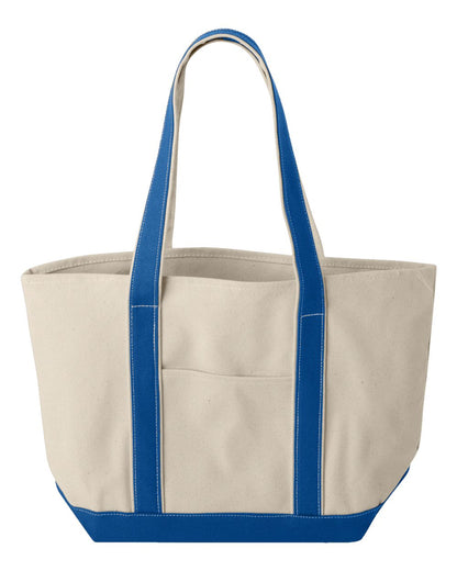 Canvas Tote bag in two sizes Embroidered Personalization