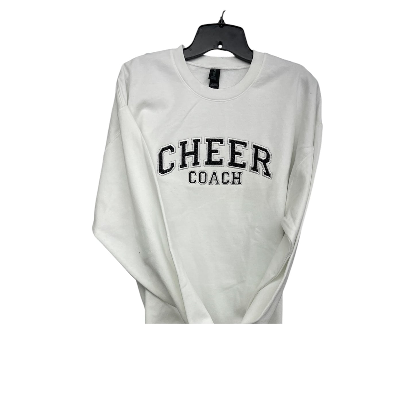 Custom Cheer Mom Sweatshirt – Personalized Cheer Mom, Aunt, Grandma Crewneck – School Cheer Family Spirit Wear