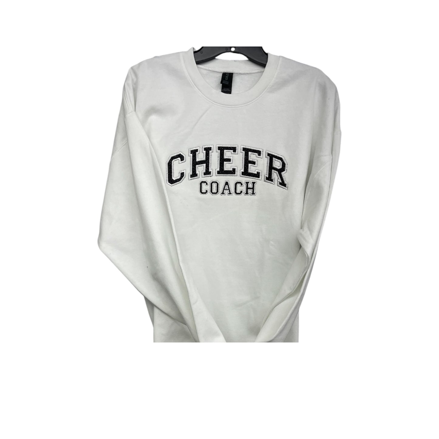 Custom Cheer Mom Sweatshirt – Personalized Cheer Mom, Aunt, Grandma Crewneck – School Cheer Family Spirit Wear