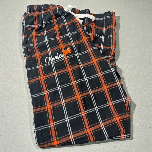 Cheer Pajama Set – Humble When You Stunt & Tumble Tee with Plaid Pants | Cheerleader Gift | Sleep Set | Competition Gift Idea