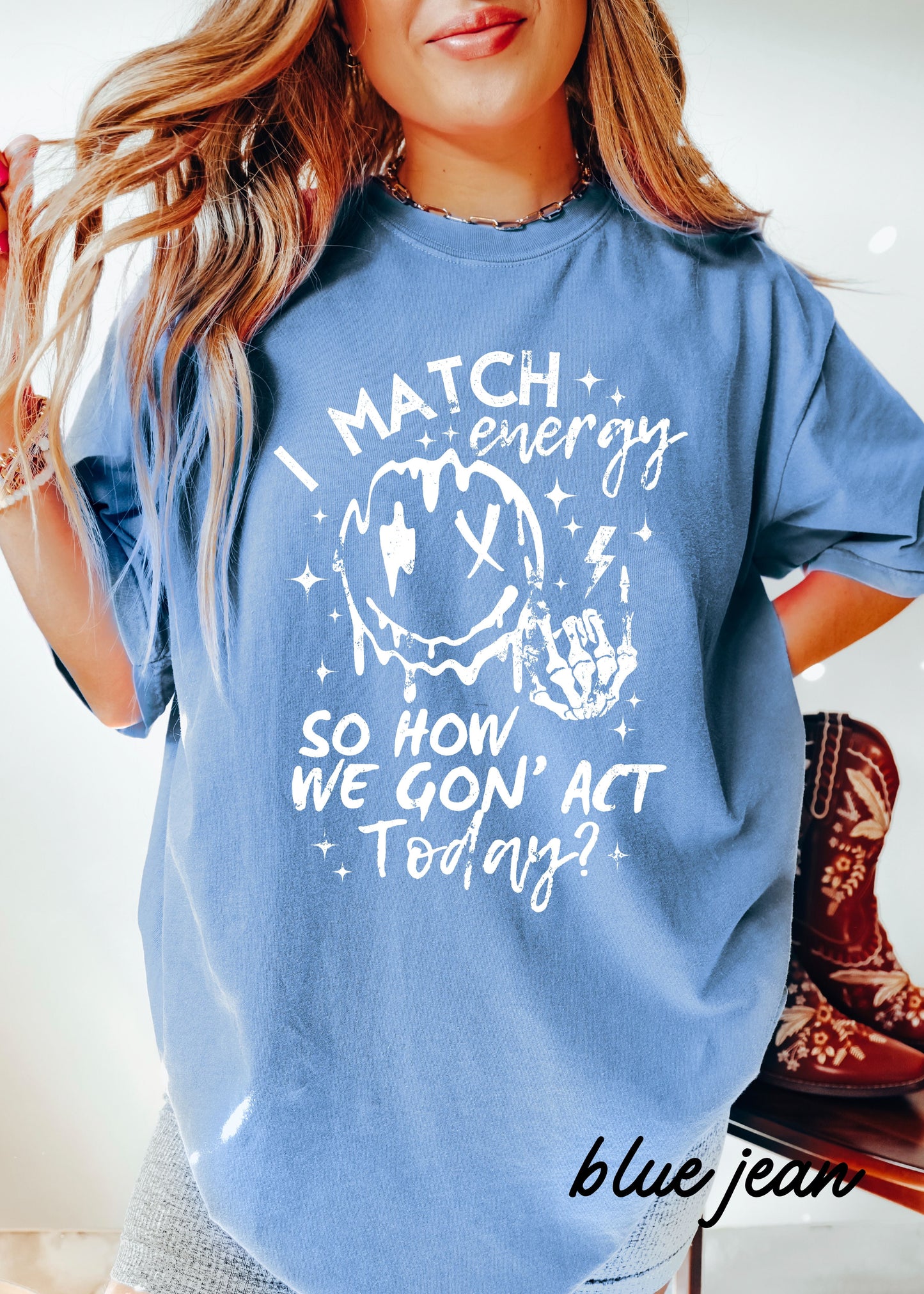 PRE-ORDER: I Match Energy Tee *8 Colors (S-3X)
