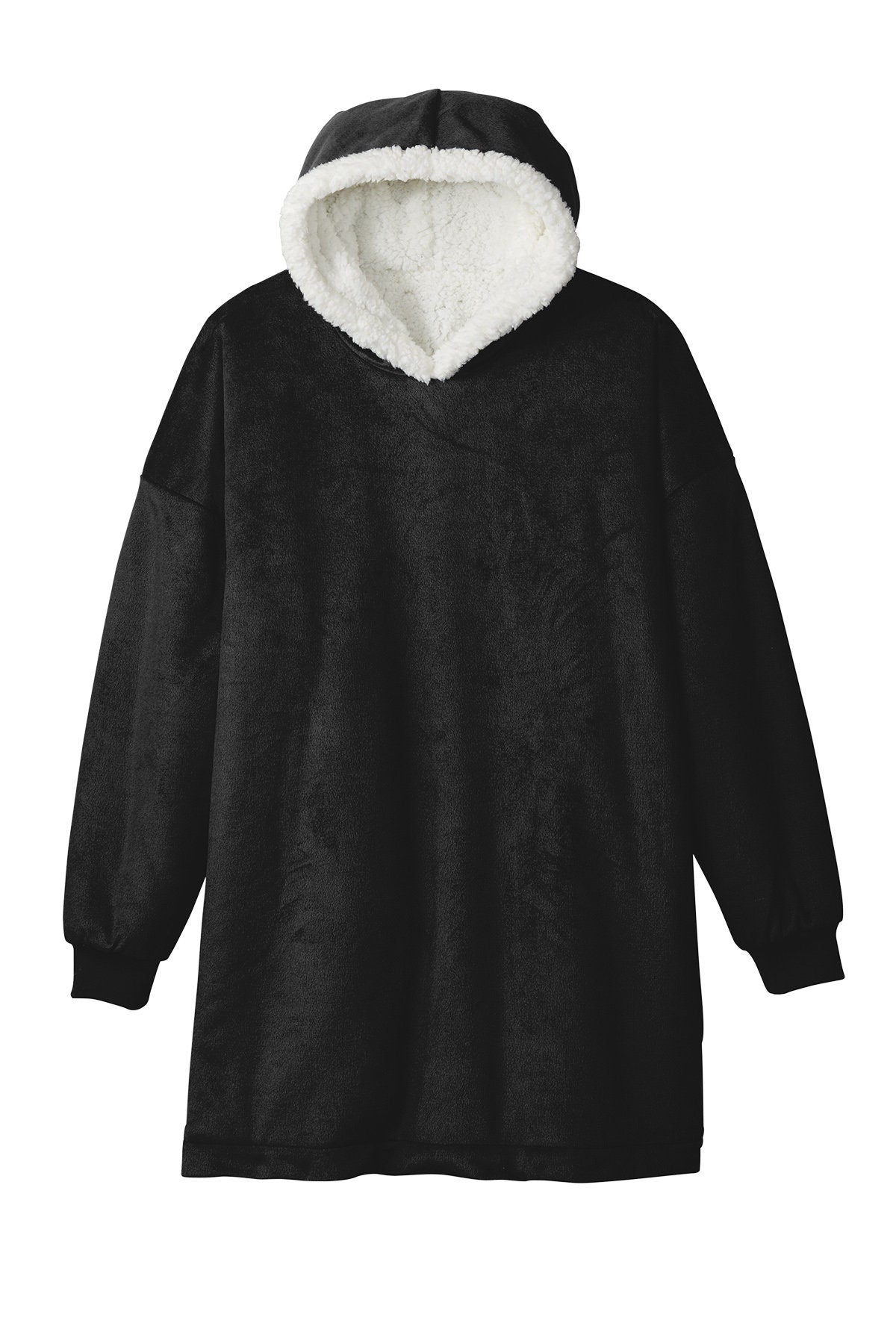 Personalized Wearable Sherpa Blanket Oversized with Pockets