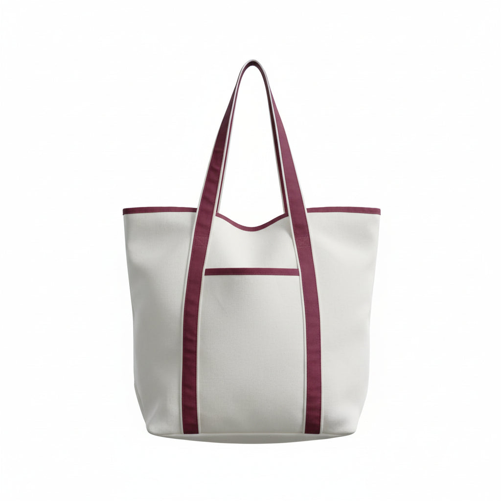 Canvas Tote bag in two sizes Embroidered Personalization