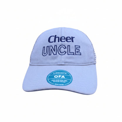 Embroidered Cheer Dad/Uncle/Pop Legacy Dashboard Trucker Hat