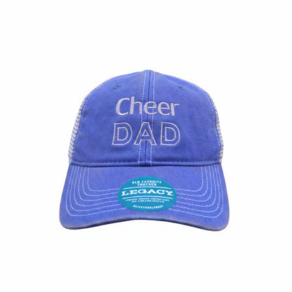 Embroidered Cheer Dad/Uncle/Pop Legacy Dashboard Trucker Hat