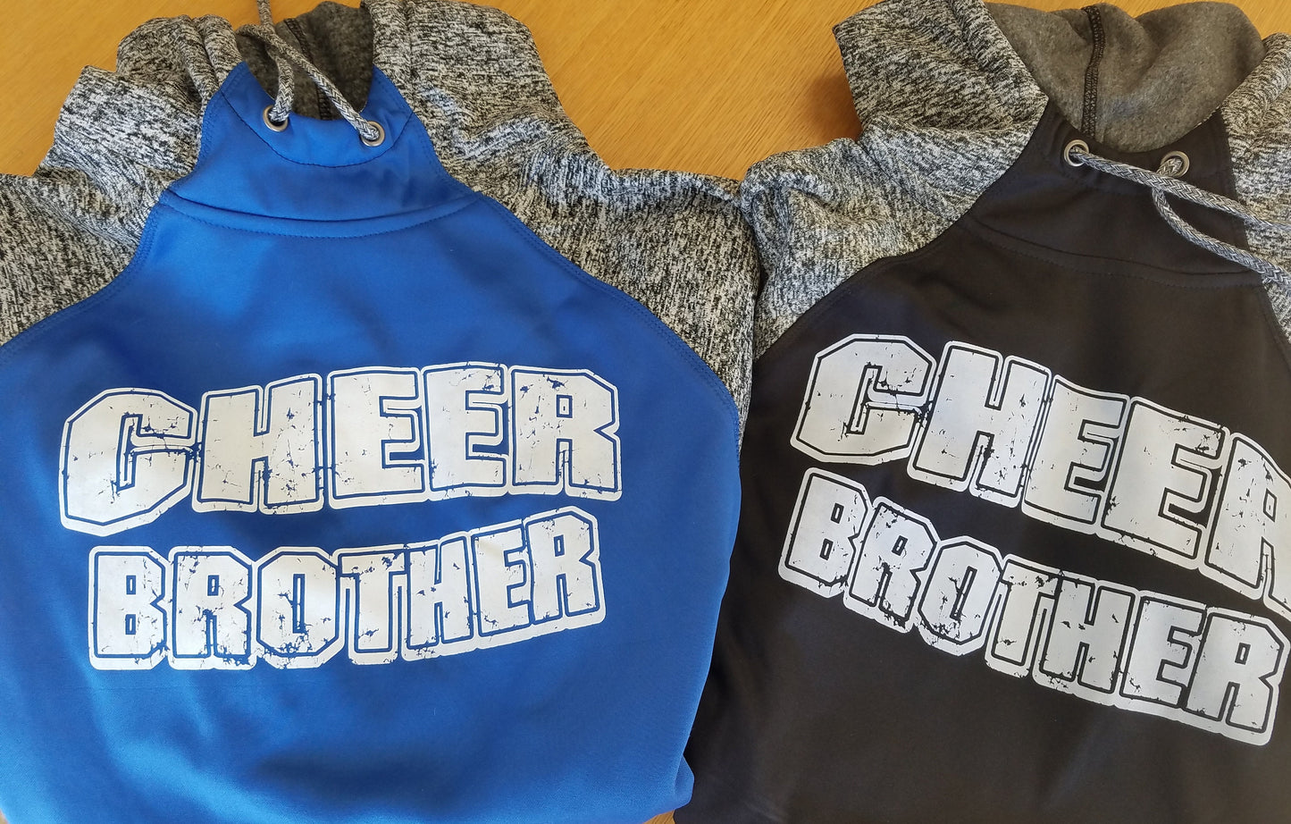 J America Hooded Fleece Poly Fleece Brother Hoodie Cheer or any Sport
