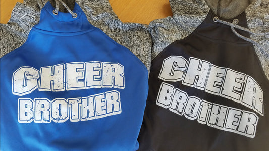 J America Hooded Fleece Poly Fleece Brother Hoodie Cheer or any Sport
