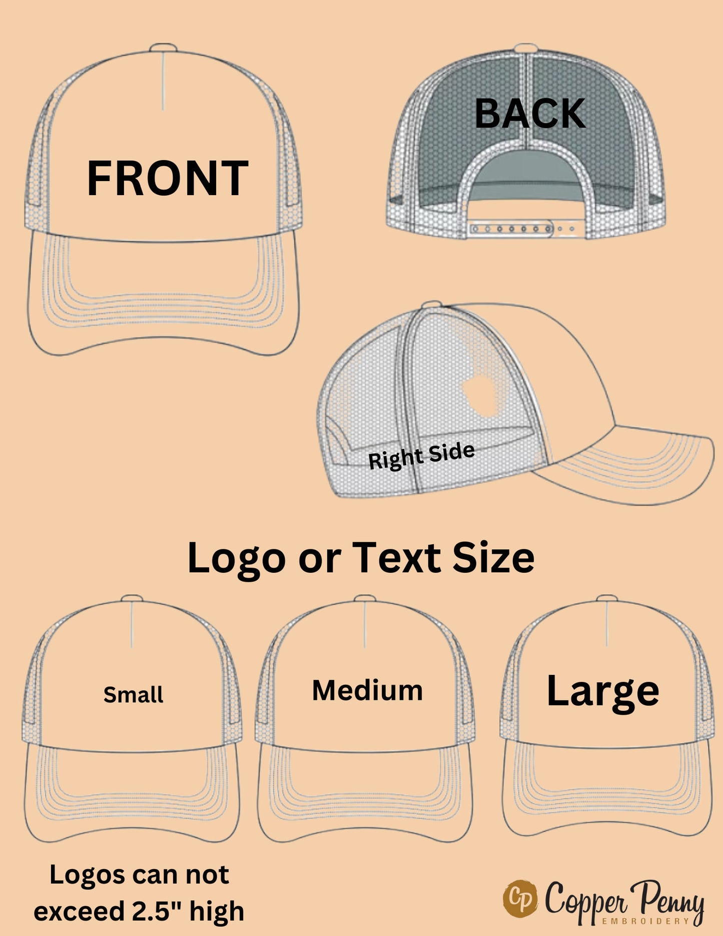 Custom Embroidered Performance Baseball Cap: Personalized Logo, UPF 50+