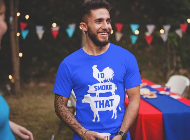 Griller T-Shirt/Sweatshirt: Smoker Gift for Him or Her