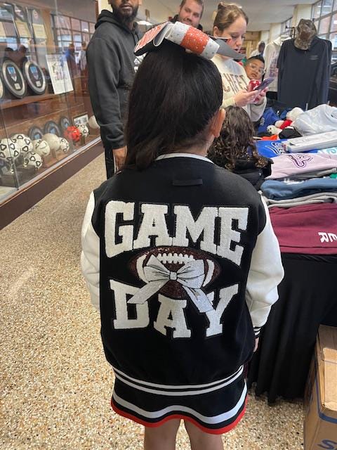 Custom Gameday Varsity Jacket: Personalized Team Sports Gift