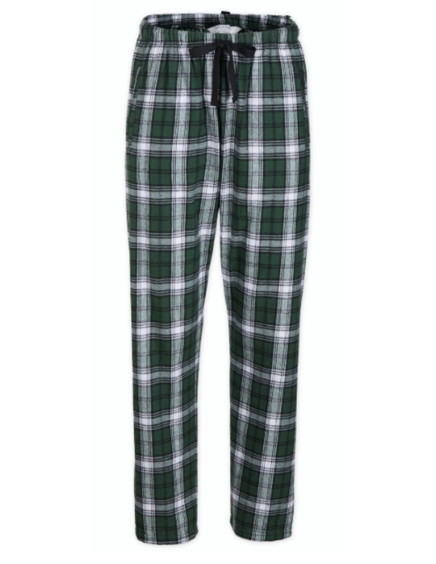 Personalized Plaid Flannel Pajama Pants: Custom Team Colors