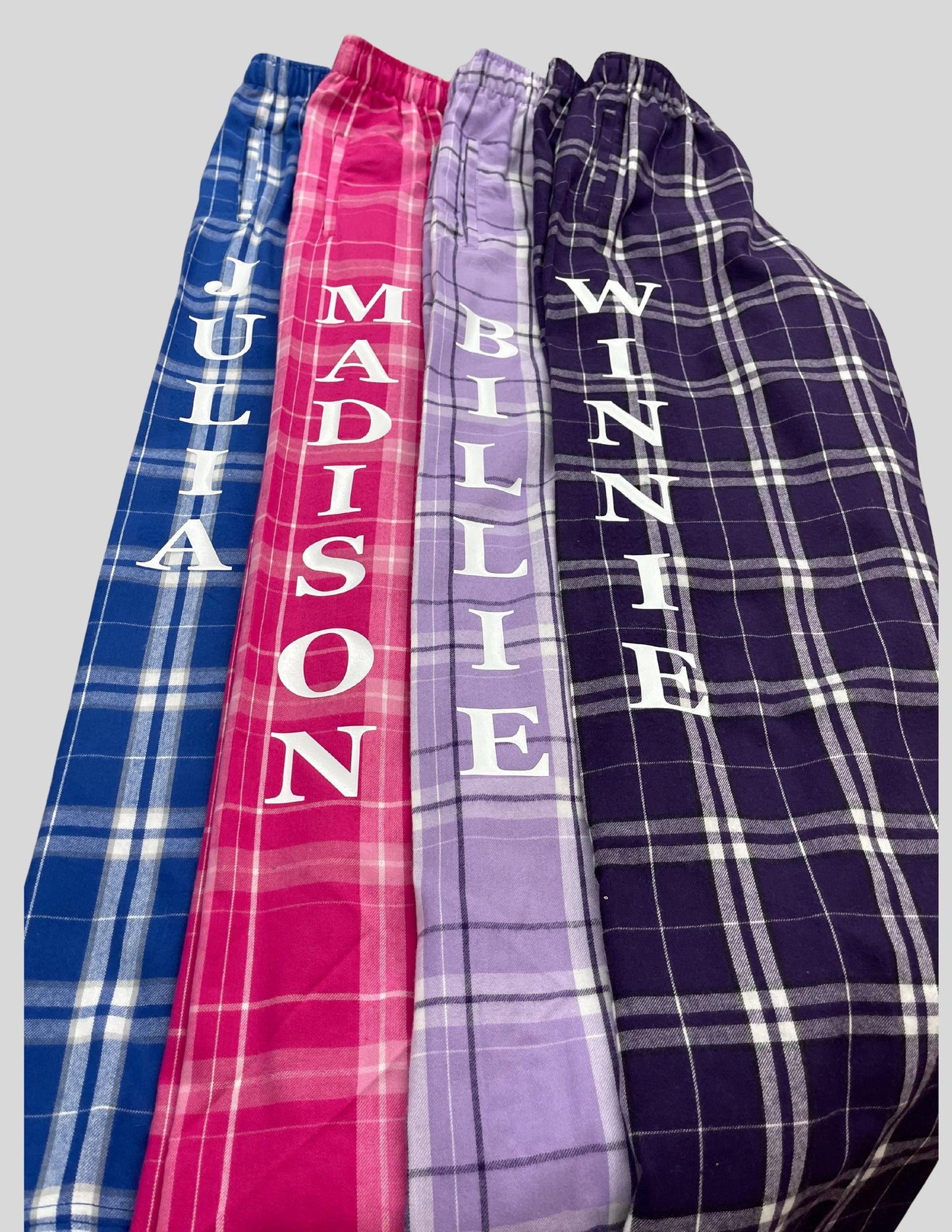 Womens Flannel Pajama Pants  Soft Plaid Lounge Pants  Holiday Cozy Gift