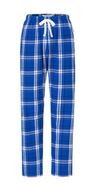 Personalized Plaid Flannel Pajama Pants: Custom Team Colors