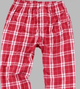 Plaid Flannel Cheerleader Lounge Pants Pajama Shirt/Pants, Matching Top, Cheer Leading PJ Shirt And Bottoms, Cheer Gift Matching Pajama Set